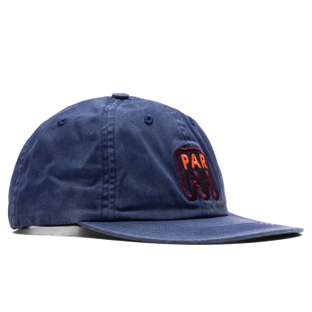 Fast Food Logo 6 Panel Hat Navy Blue