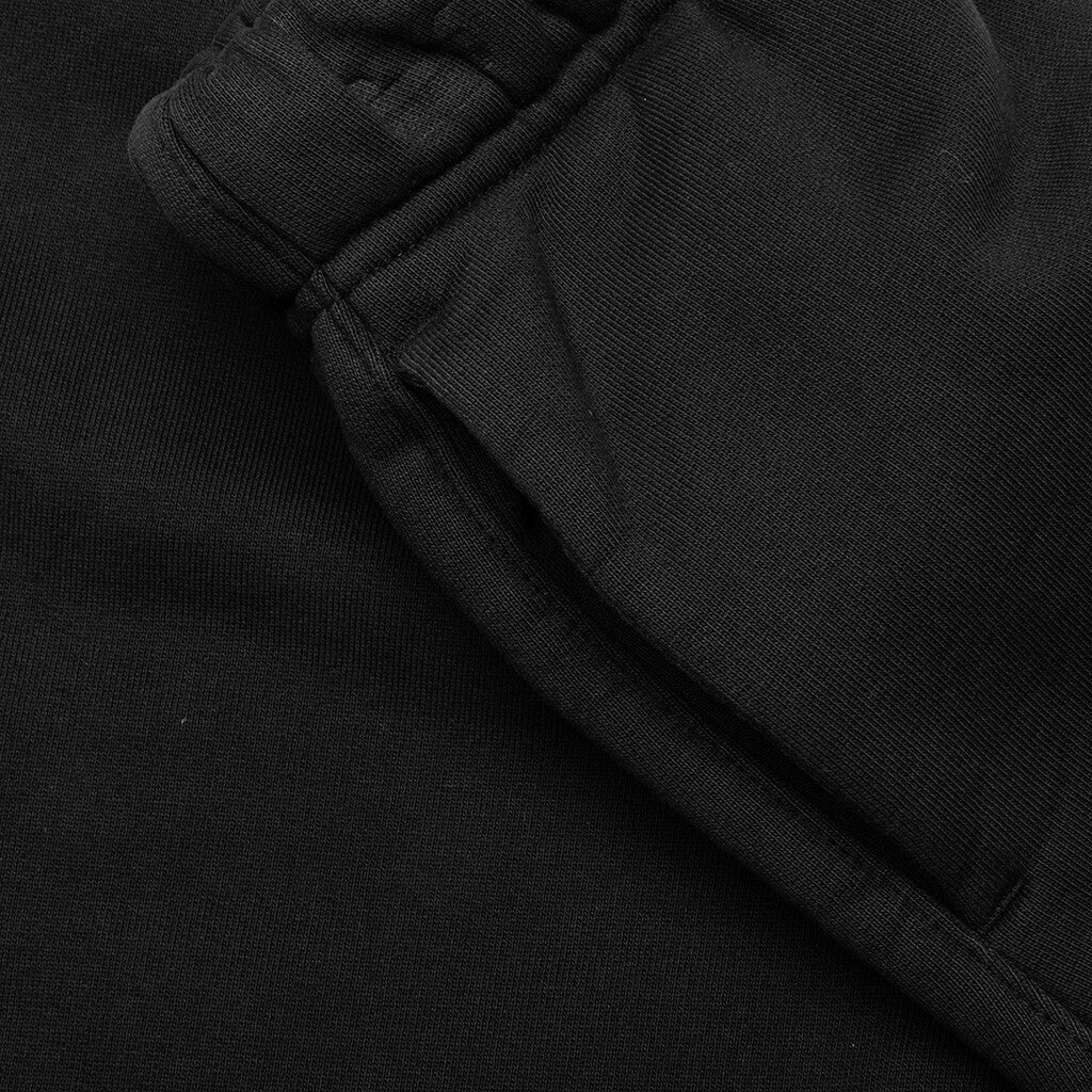 Kids Heavy Fleece Soccer Short Black