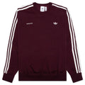 Adidas x Sporty Rich Sweatshirt Maroon
