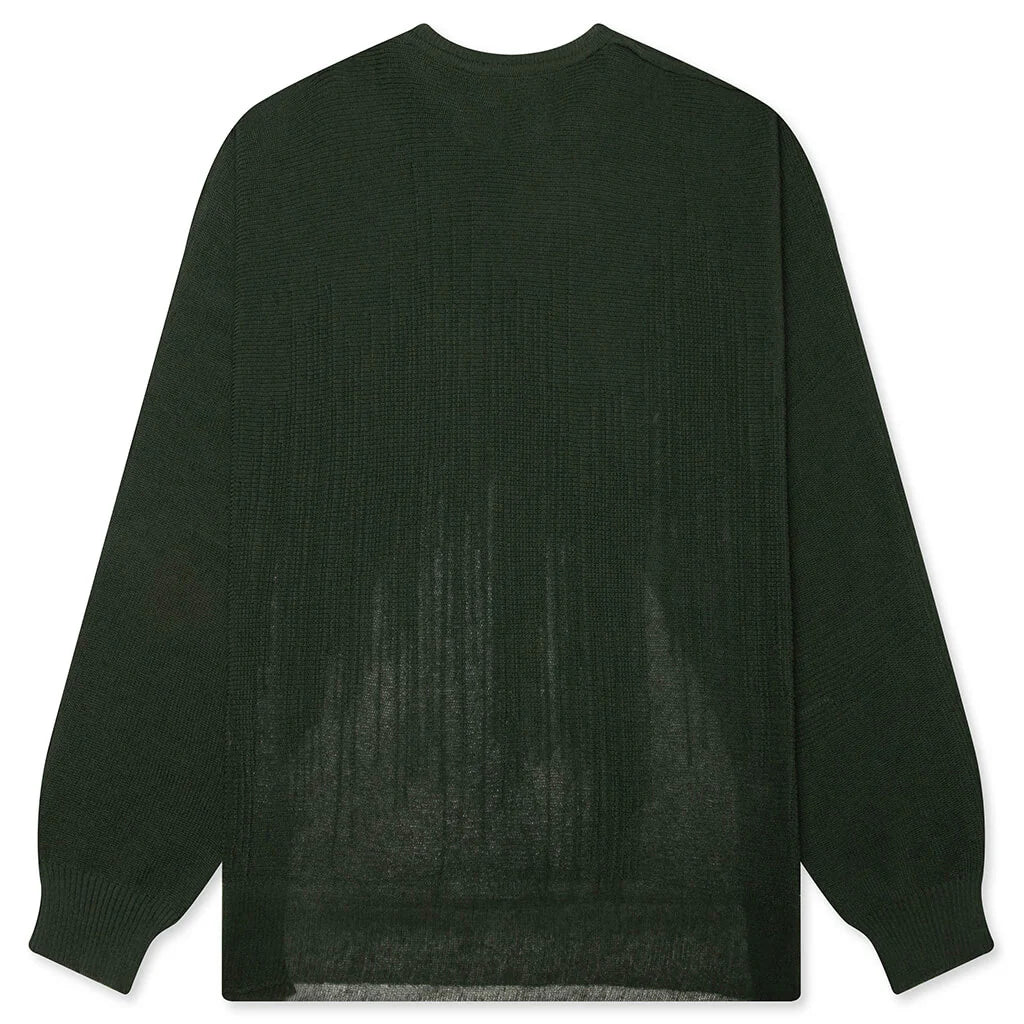 Brush Close Up Knit Green