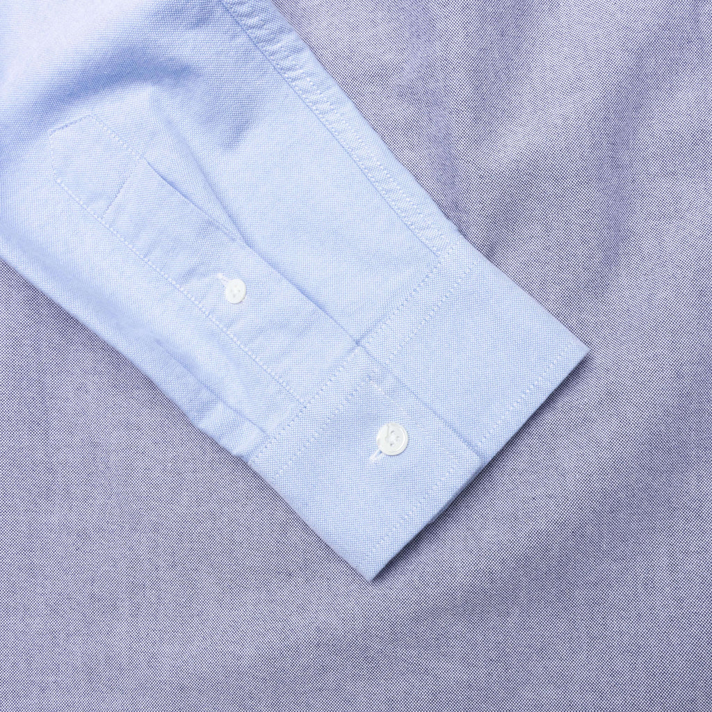 Anchor Classic Fit Patchwork Shirt Blue