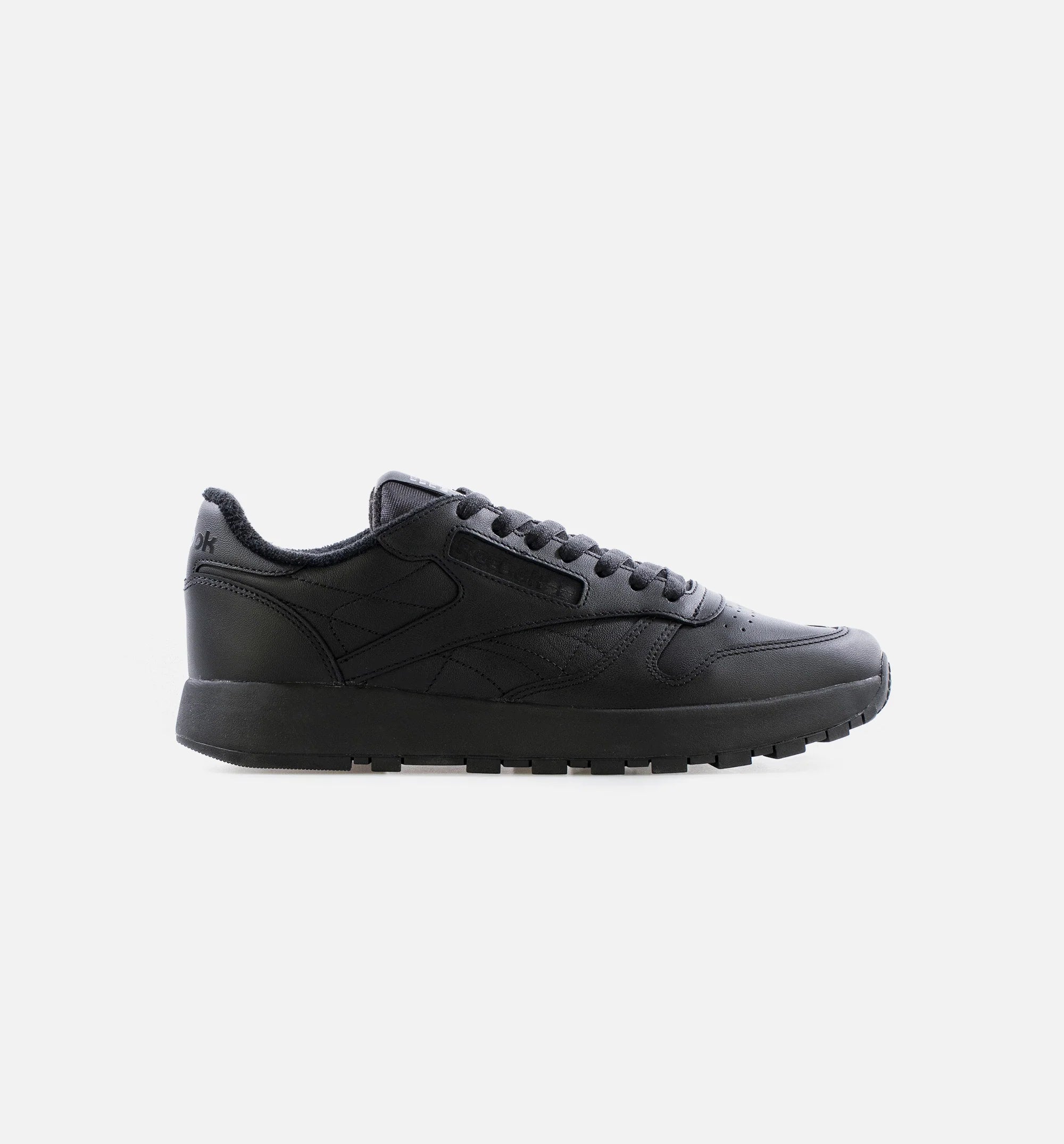 Maison Margiela Classic Leather Tabi Mens Lifestyle Shoe Black