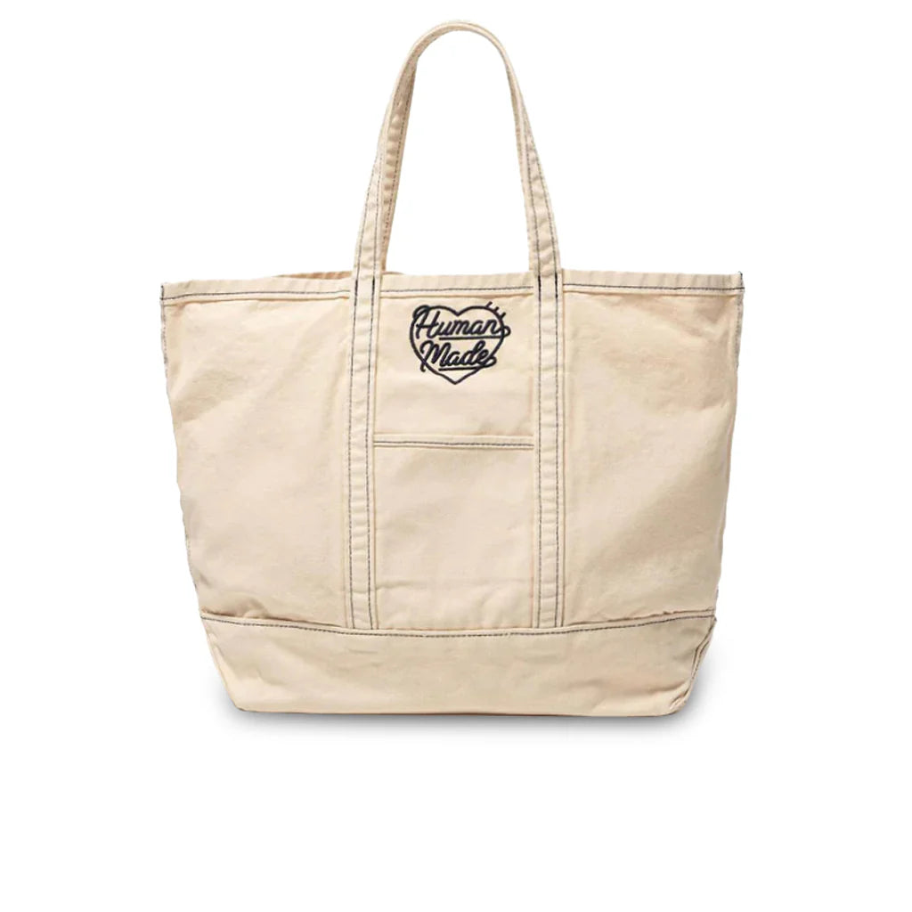 Garment Dyed Tote Bag White
