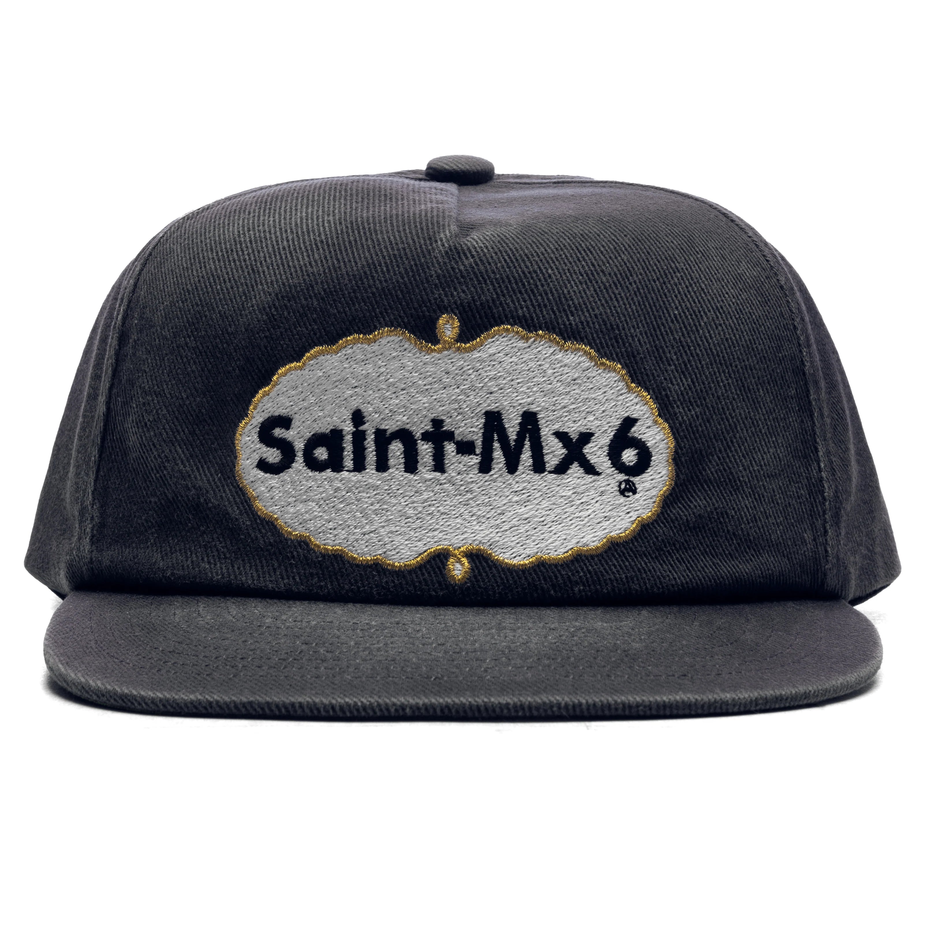 5 Panel Eat Me Cap Black