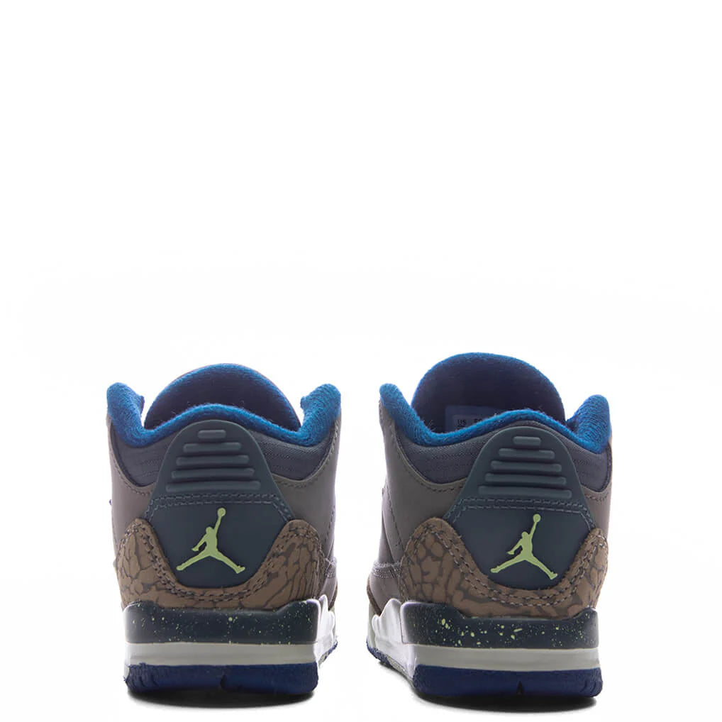 Air Jordan 3 Retro We Outside TD Olive Grey Green Abyss Khaki
