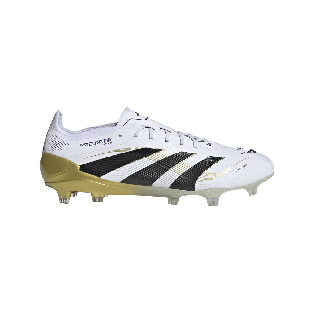 adidas Predator Elite Firm Ground Boots White Black