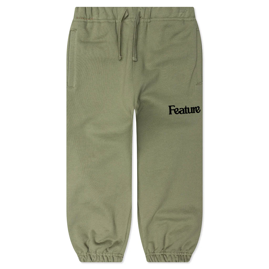 Kids Academy Jogger Oil Green