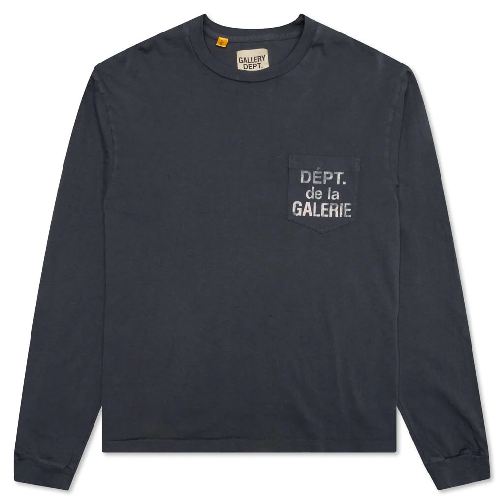 De La Galerie L S Pocket Tee Black