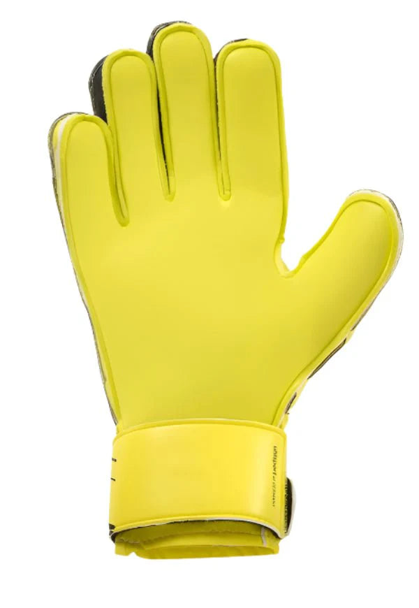 Uhlsport Eliminator Soft SF Goalkeeper Gloves Fluo Yellow Blavk Blue