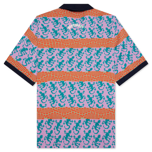 Gecko Jacquard Polo Multi