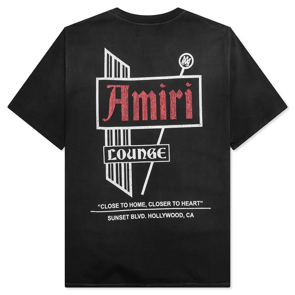 Vintage Amiri Lounge Tee Black