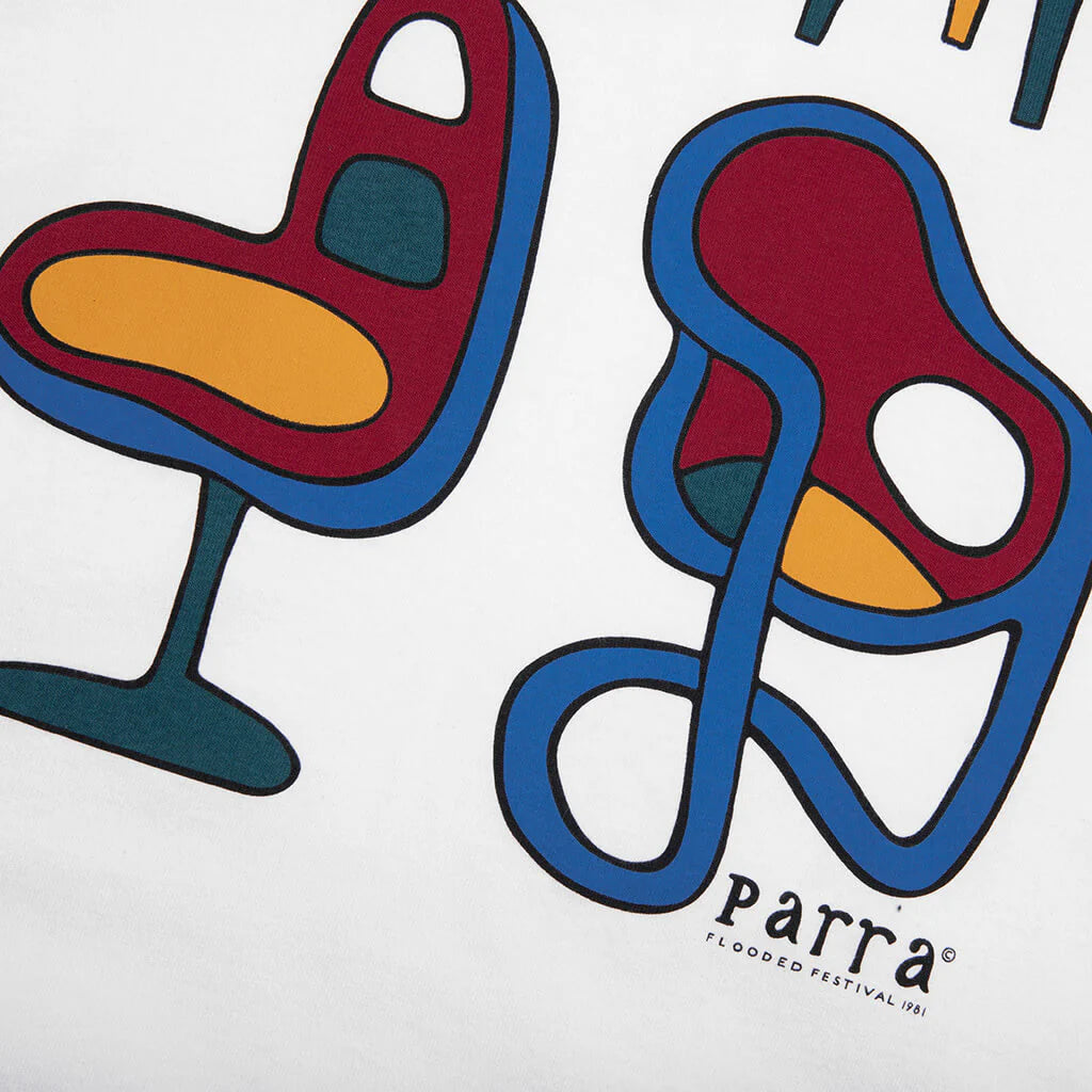 Unreasonable Chairs T Shirt White