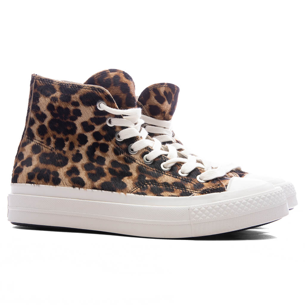 First String Chuck Taylor All Star Leopard Snow White Marshmallow