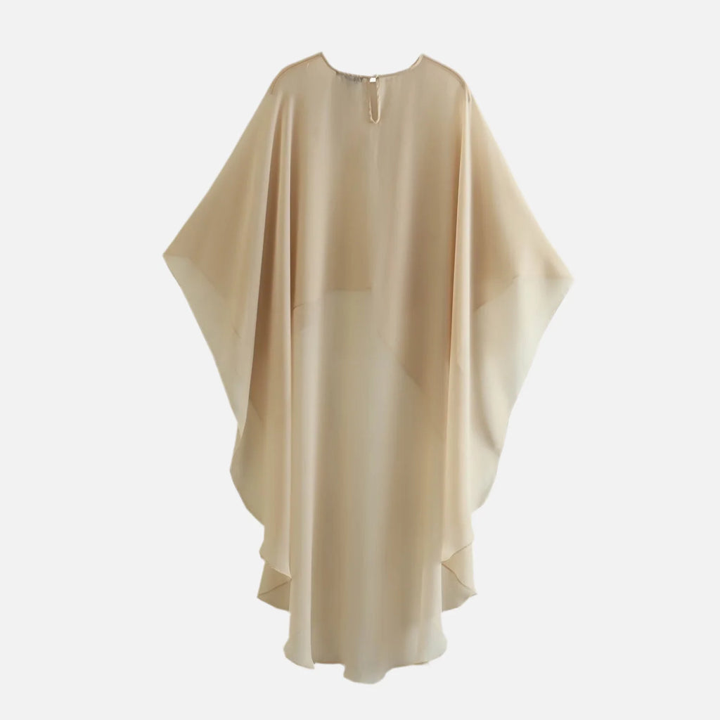 Blusa Capa Assimétrica