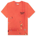 Vintage Logo Painted Tee Red