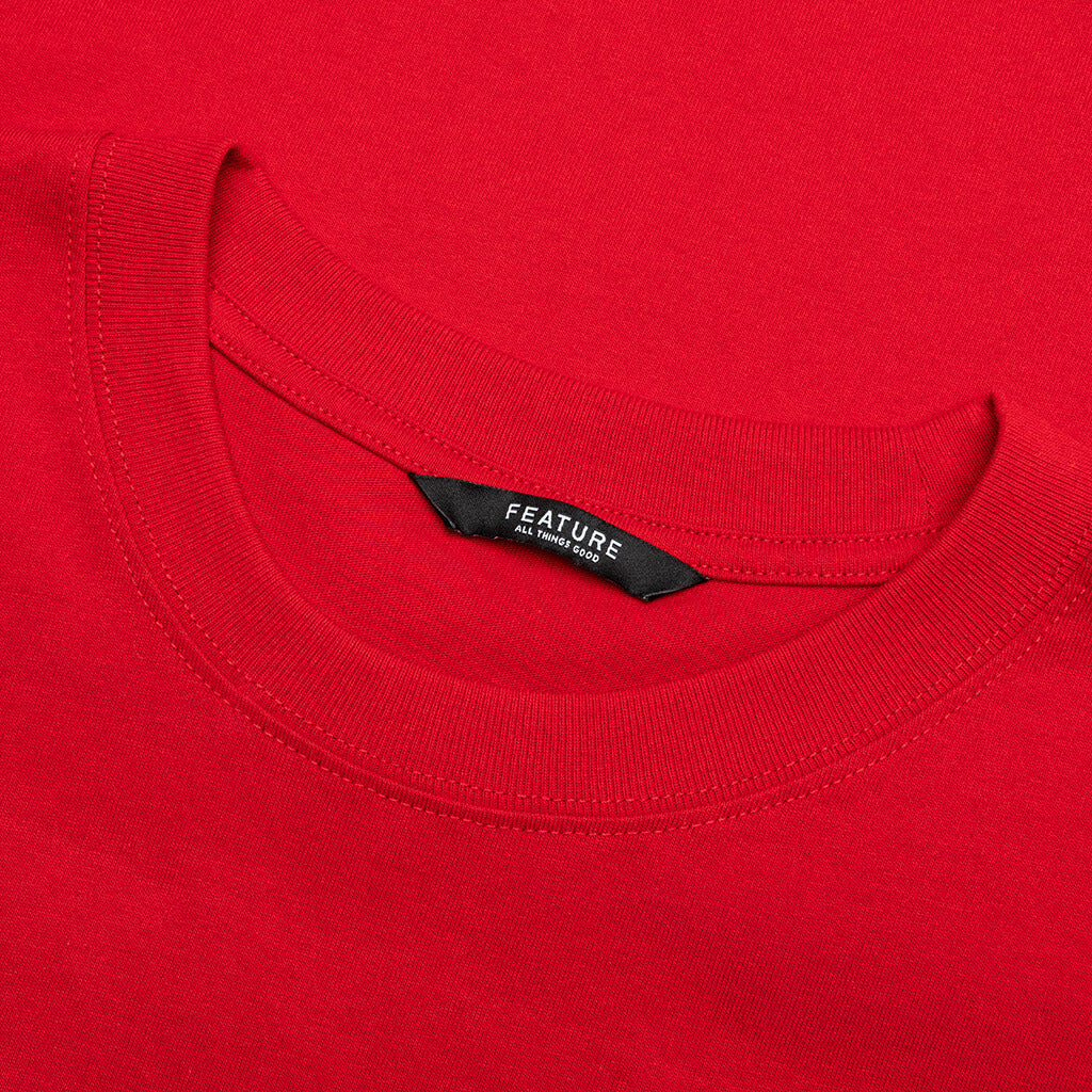 Feature x UNLV Chrome Rebels Tee Red