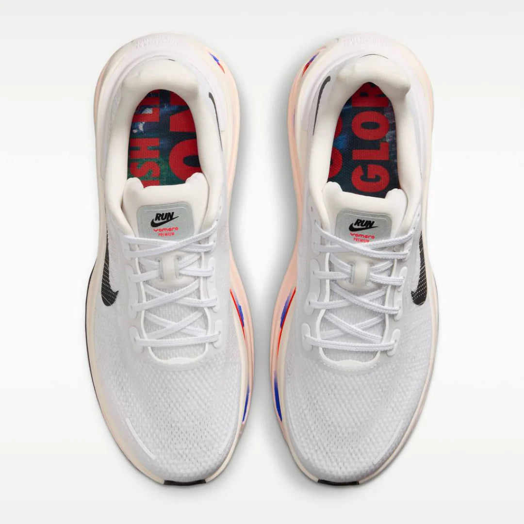Nike Vomero Premium Branco Azul Vermelho