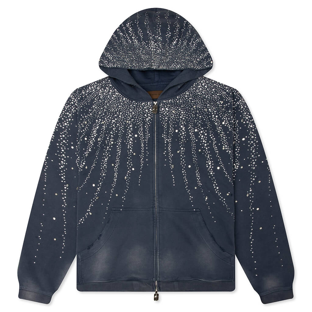 20K Stellar Diamond Hoodie Blue