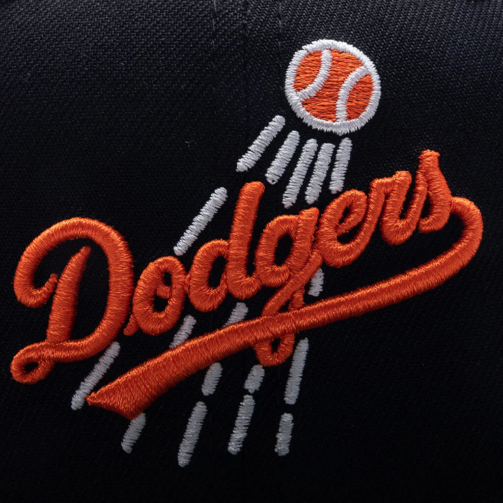 FEATURE x New Era 59FIFTY Fitted LA Dodgers Cooperstown Black Mountain Pine Green Grey