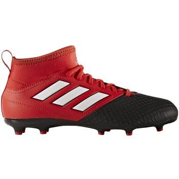 adidas ACE 173 FG J Youth Firm Ground Soccer Cleats Red Black White