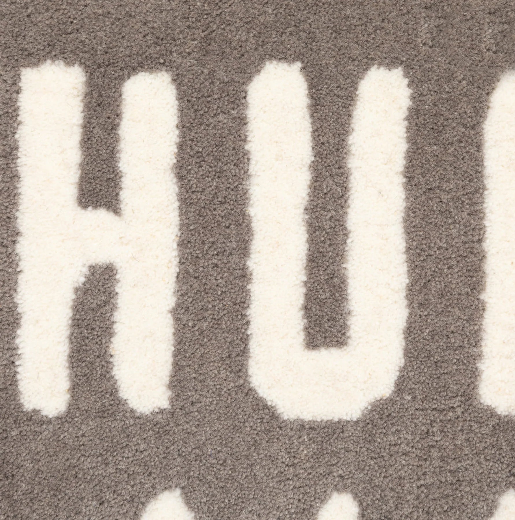 Heart Rug Medium Gray