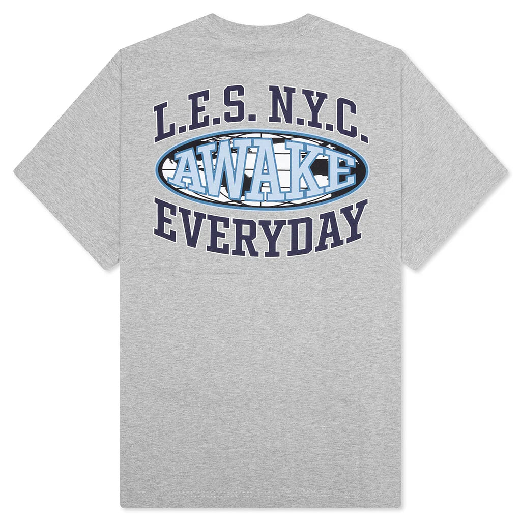 LES Everyday Tee Heather Grey
