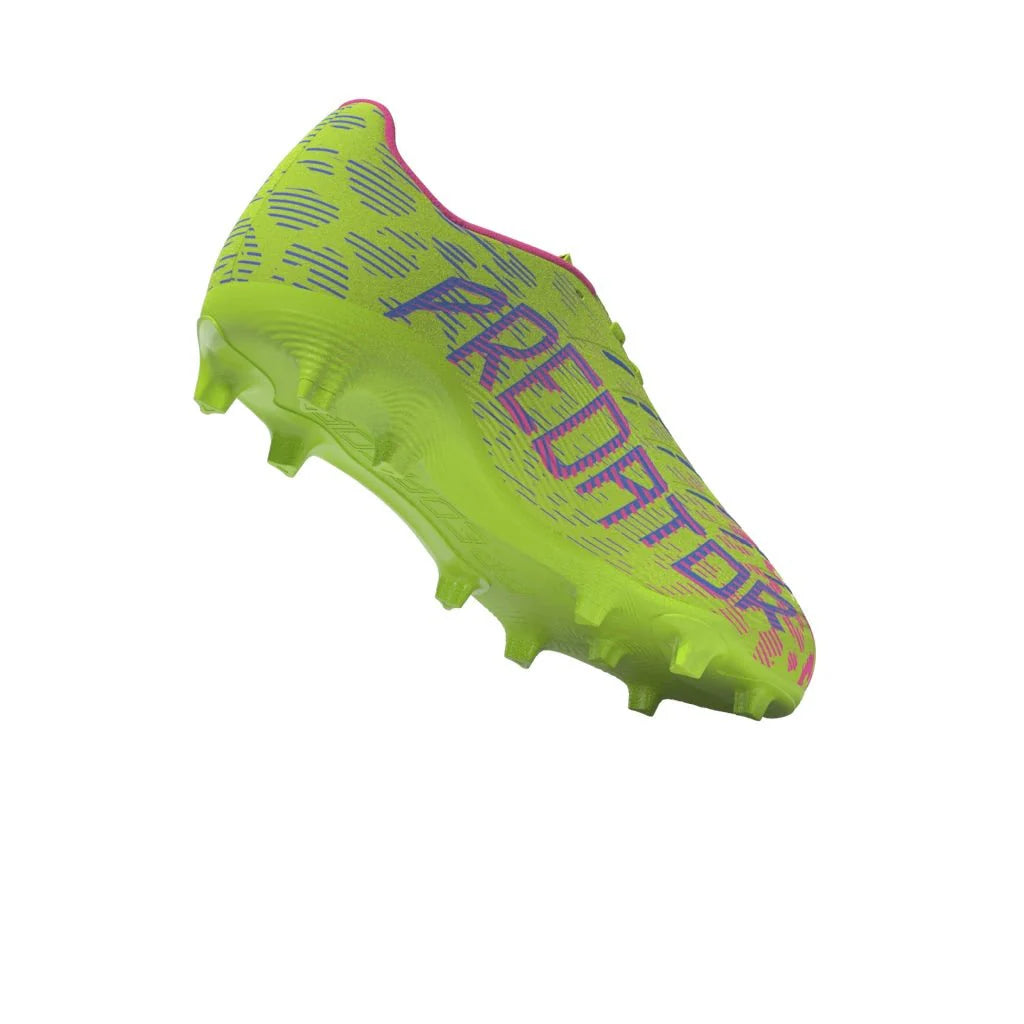 adidas Predator League Firm Multi Ground Boots Junior Lemon Blue