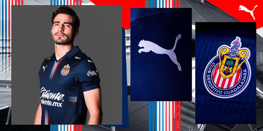 PUMA Chivas Third Jersey 21 Navy