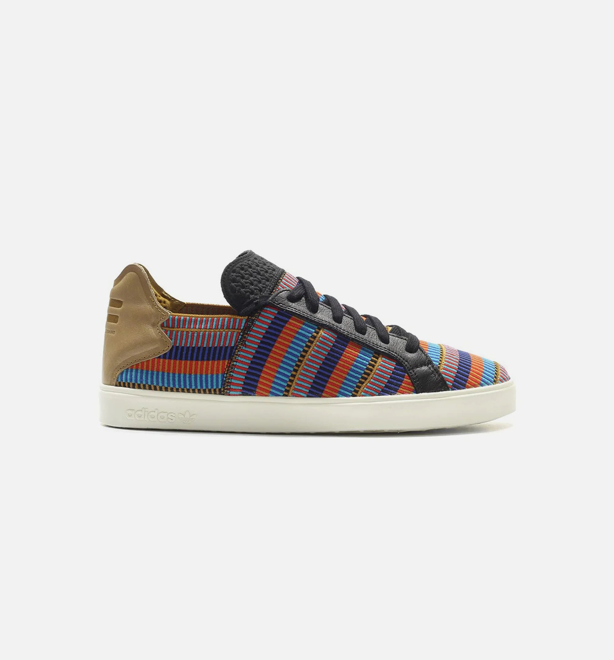 adidas Consortium X Pharell Elastic Lace Up Mens Core Black EQT Blue College Red