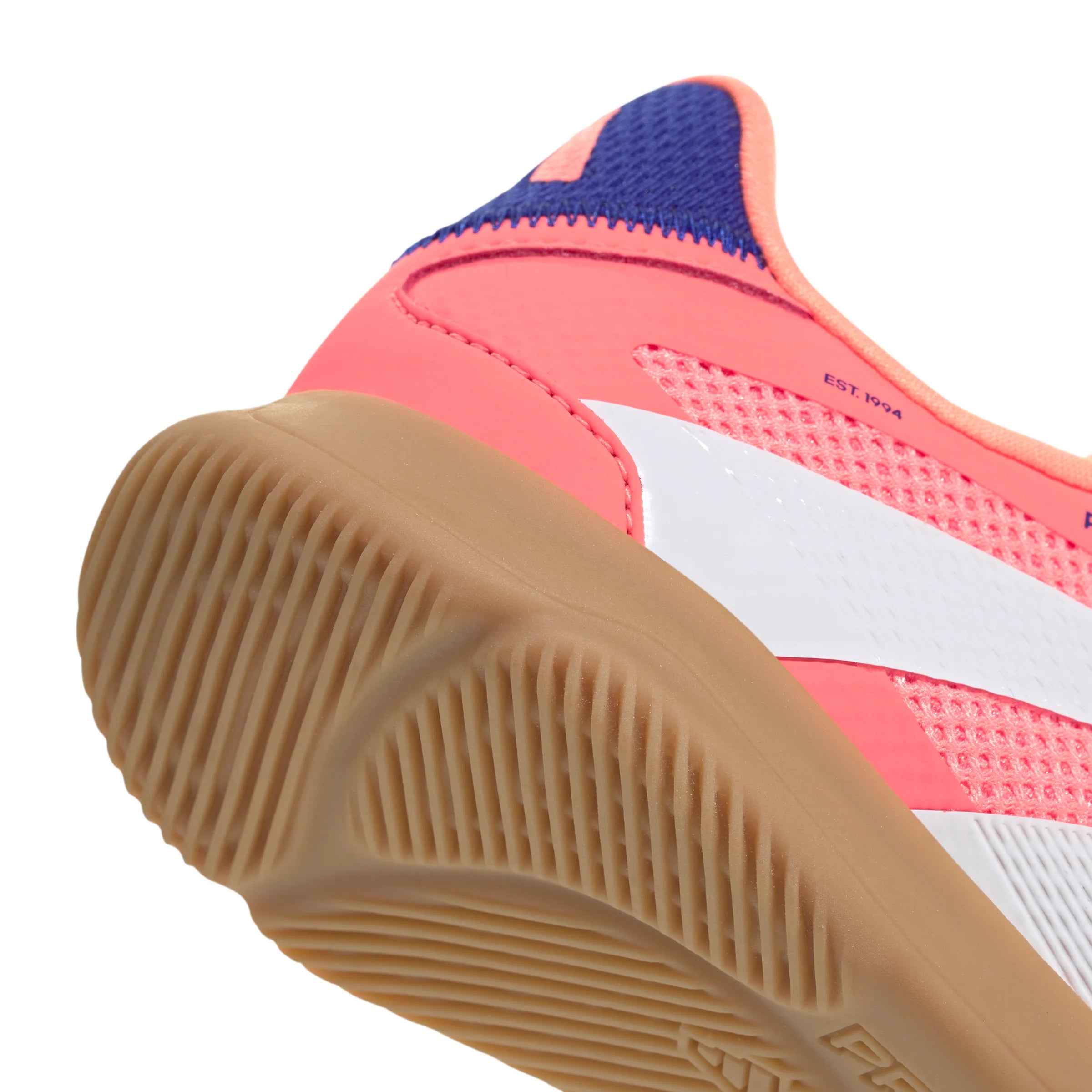 adidas Predator League IN Indoor Youth Soccer Shoes Orange White