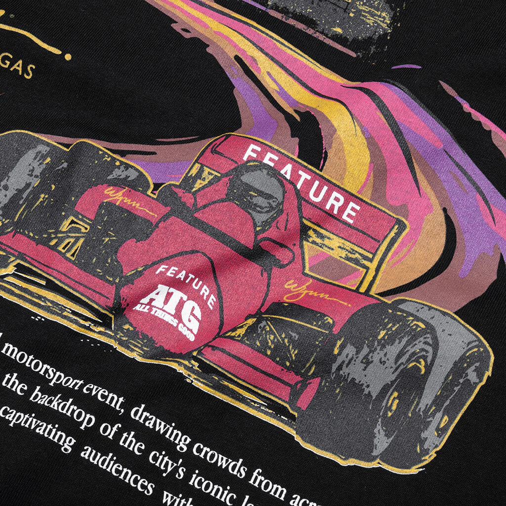 Motion Trail Tee Black