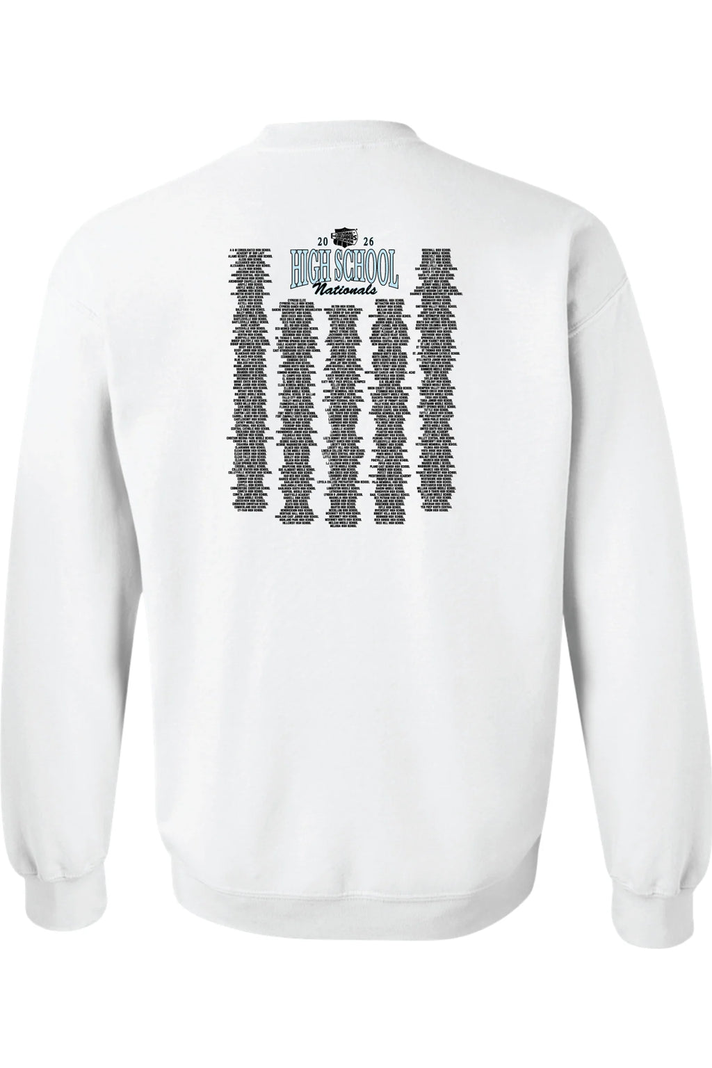 2026 NCA High School National Event Sweat