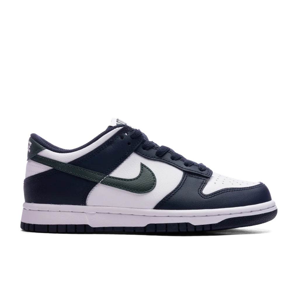 Dunk Low GS Obsidian Vintage Green White