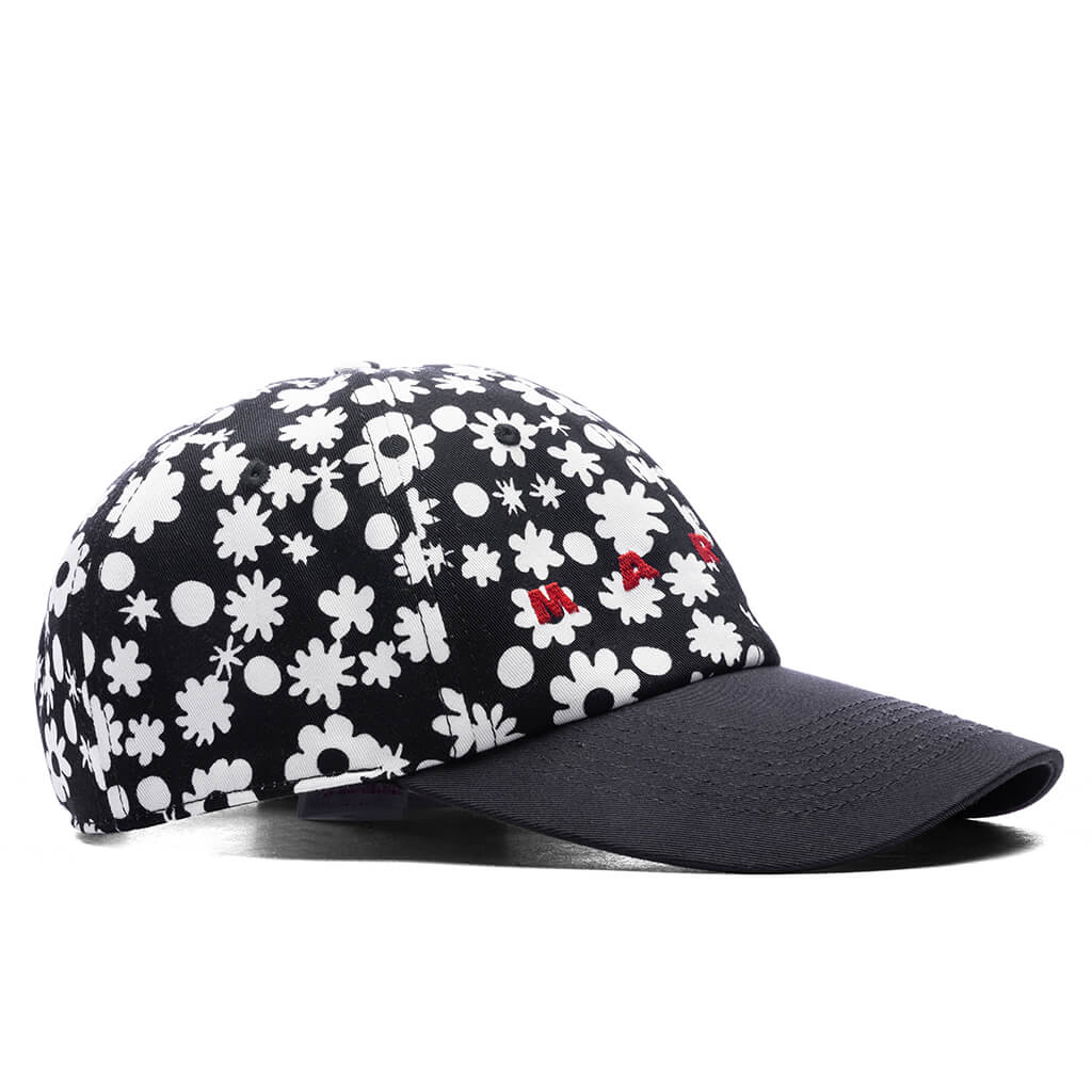 Pop Fields Cotton Twill Baseball Cap Black