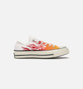 Chuck 70 Archive Print Low Top Mens Lifestyle Shoe White Red