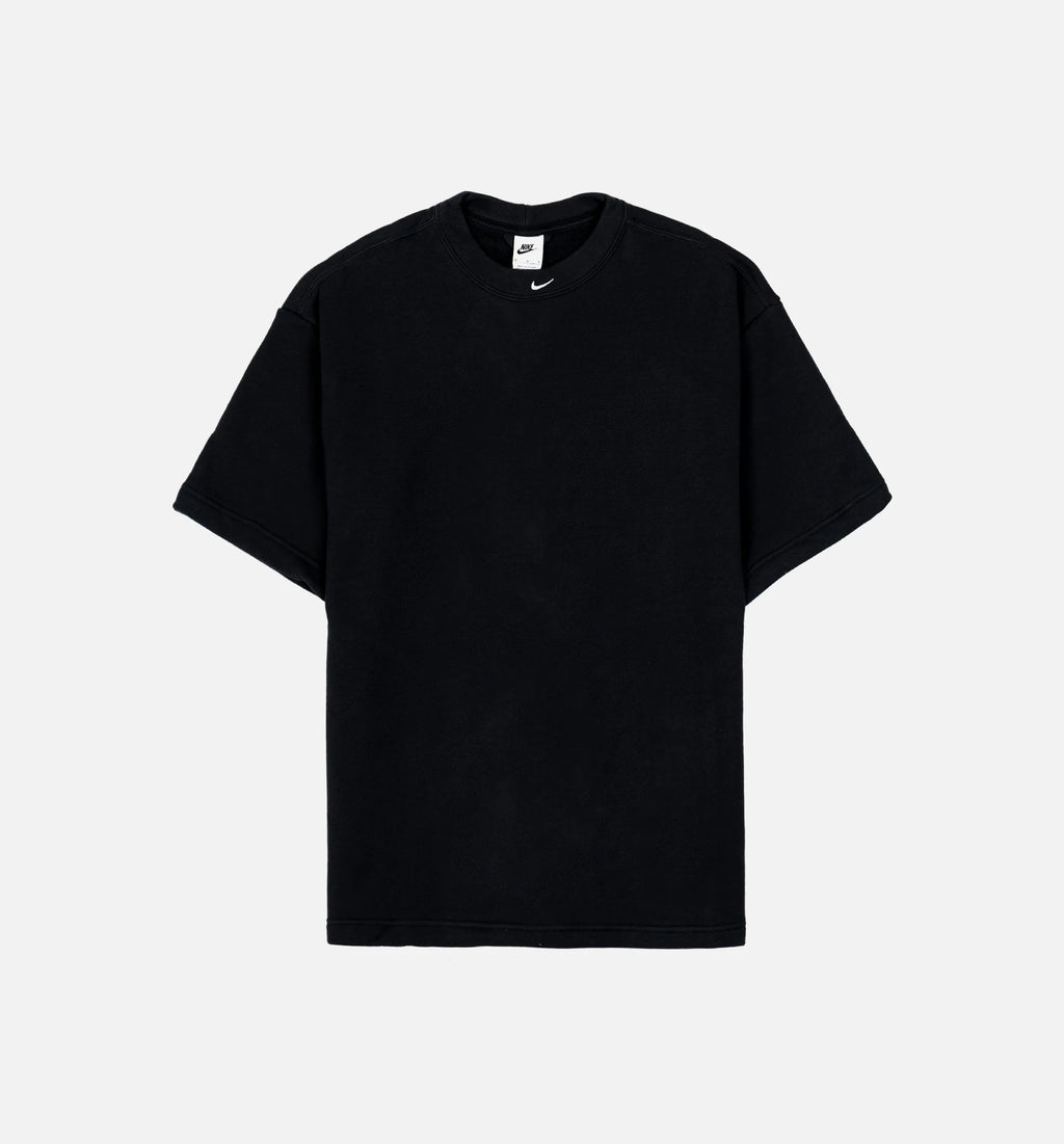 NSW Circa French Terry Mens Short Sleeve Shirt Black