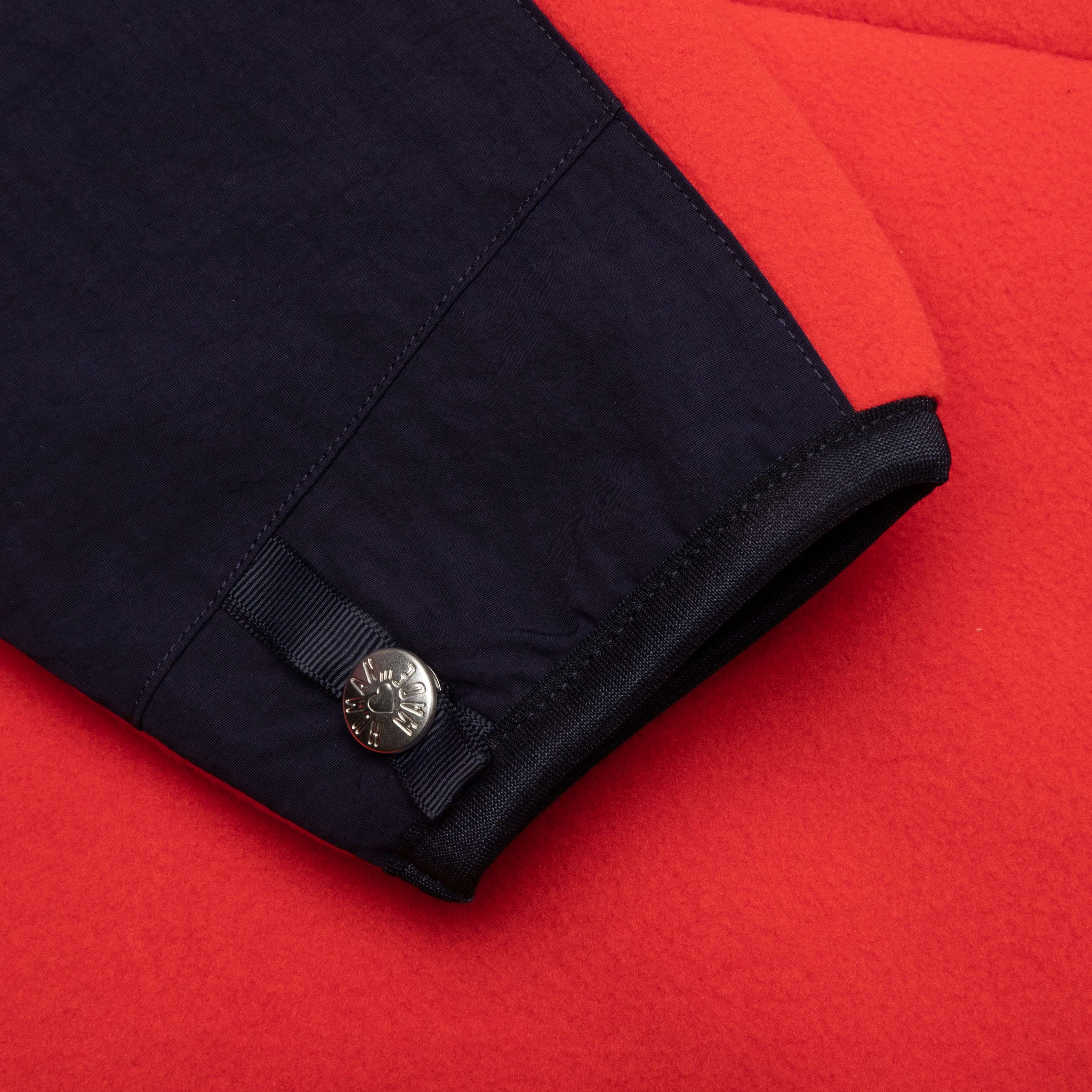 Fleece Half Zip Jacket Red