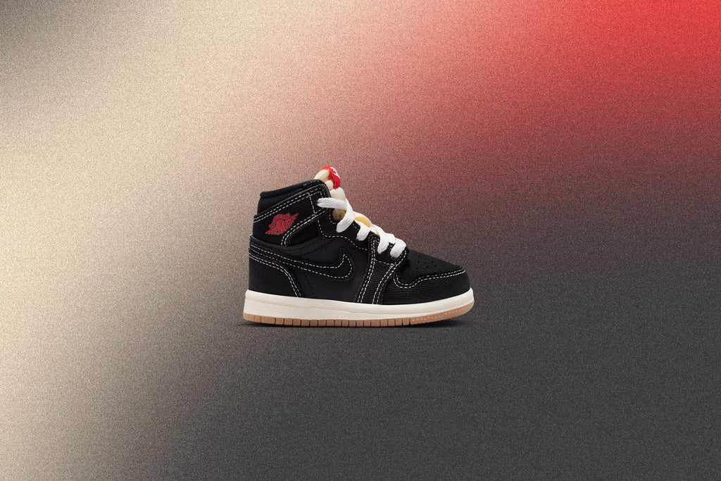 Air Jordan 1 Retro High OG Flight Club TD Black Sail Gum Medium Brown