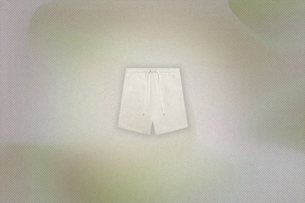 Wordmark Fleece Shorts Oatmeal Heather