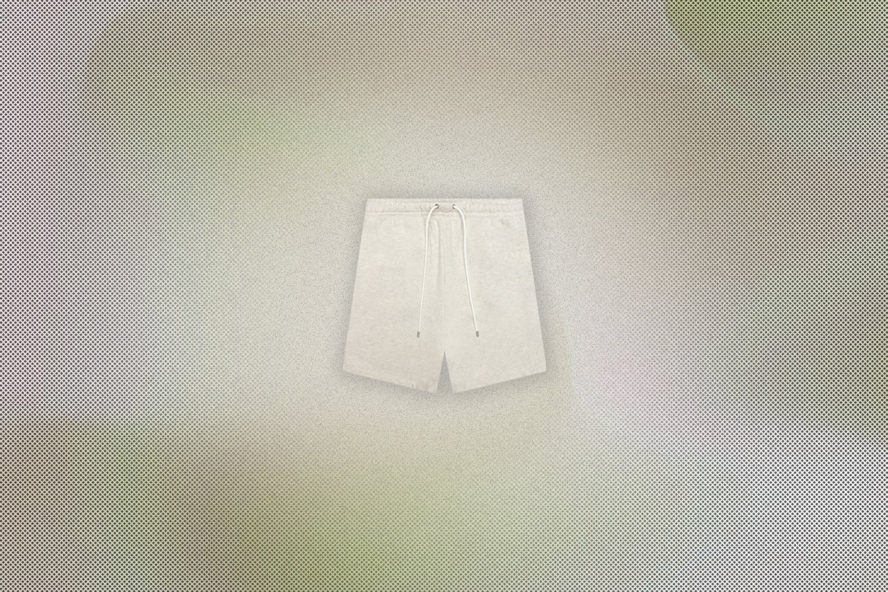 Wordmark Fleece Shorts Oatmeal Heather