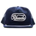 Patch Trucker Hat Navy White