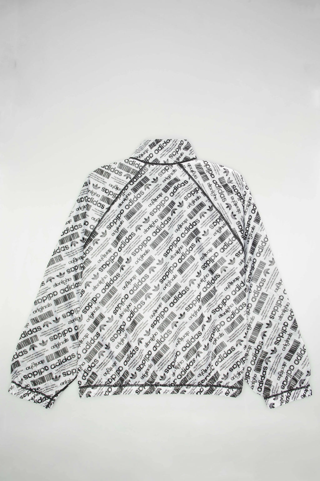 Alexander Wang Collection Mens Windbreaker White Black