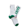 Saint Socks White Green