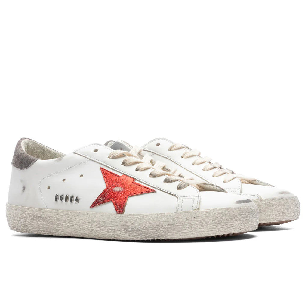 Super Star Laminated Star White Red Dark