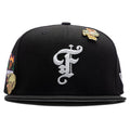 Feature x New Era Old English Scottsdale Fitted Black Snow Grey