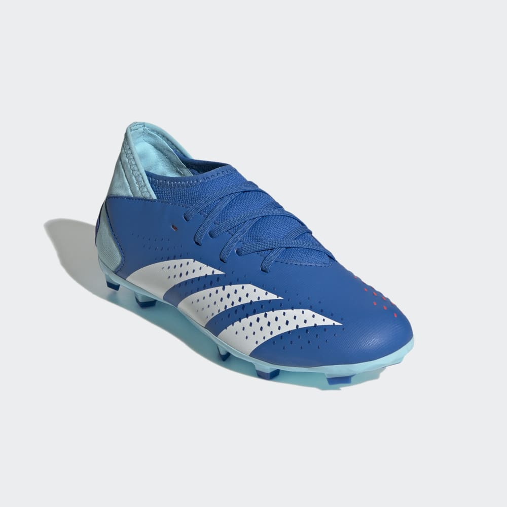 adidas Kids Predator Accuracy3 FG Firm Ground Soccer Cleats Royal White