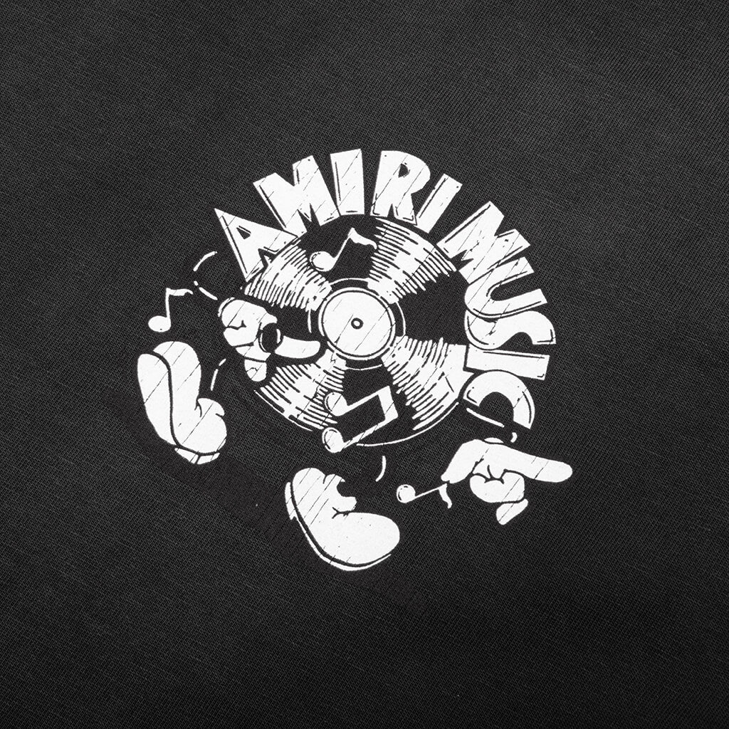 Amiri Music Record Tee Black