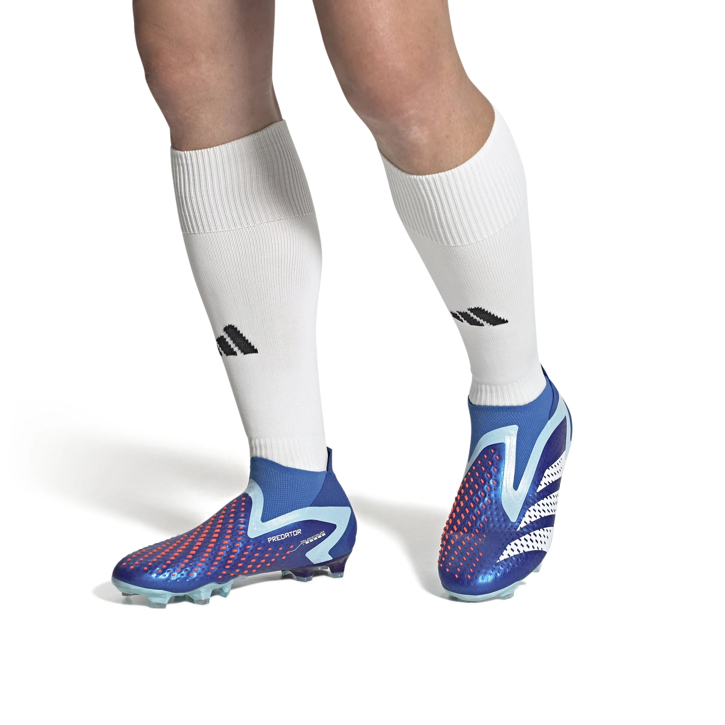 adidas Predator Accuracy FG Firm Ground Soccer Cleats Bright Royal Cloud White Bliss Blue