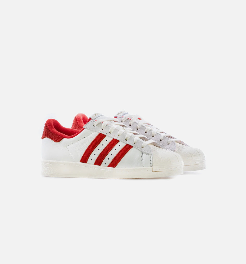 Superstar 82 Mens Lifestyle Shoes Cloud White Red