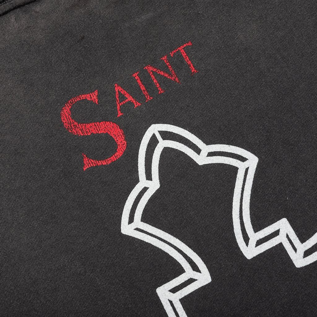 Saint Michael x 2Pac T Shirt Black